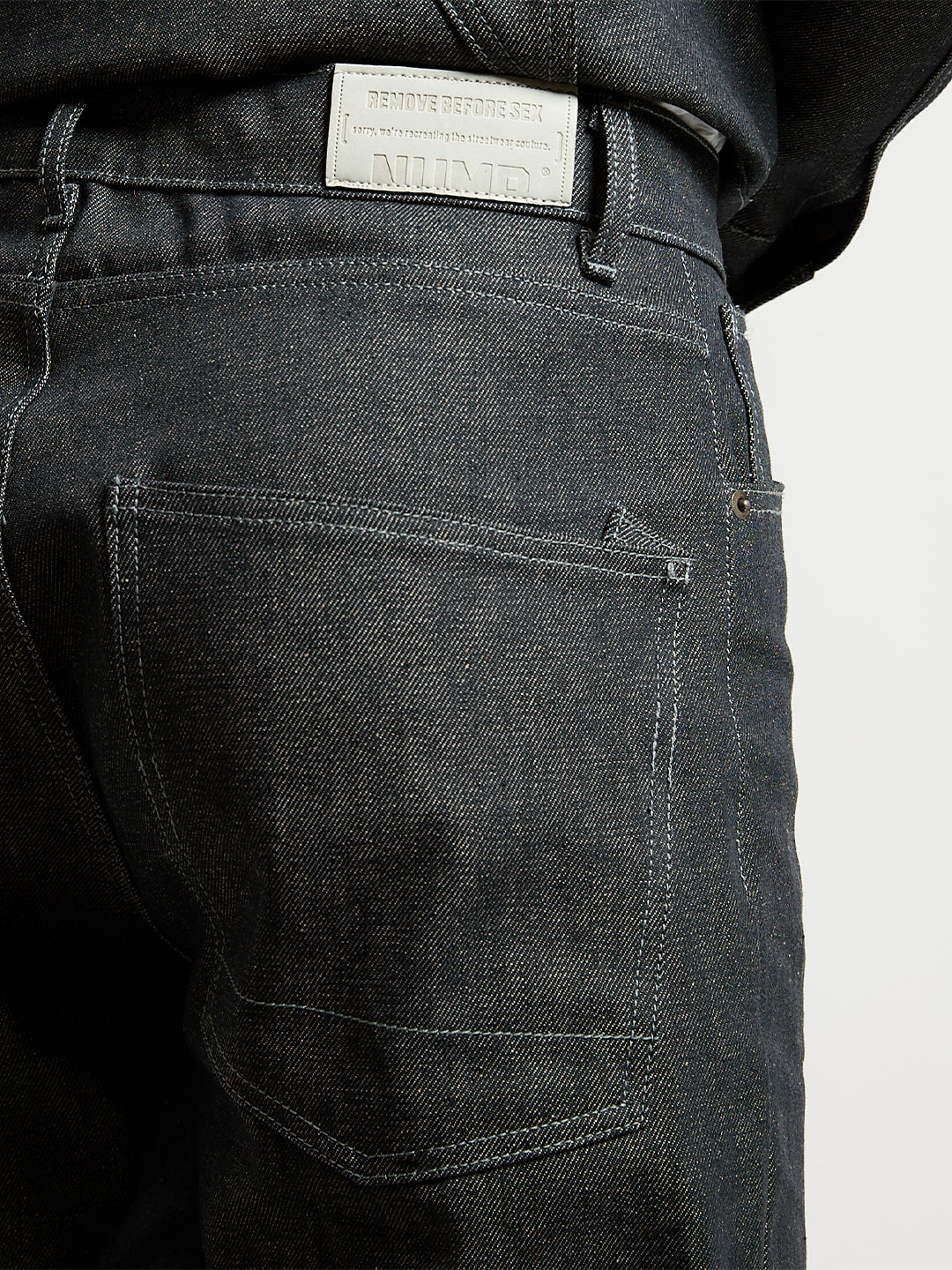 RAW DENIM JEANS