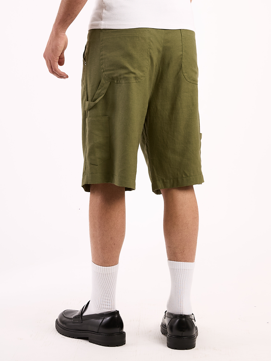 LINEN SHORTS