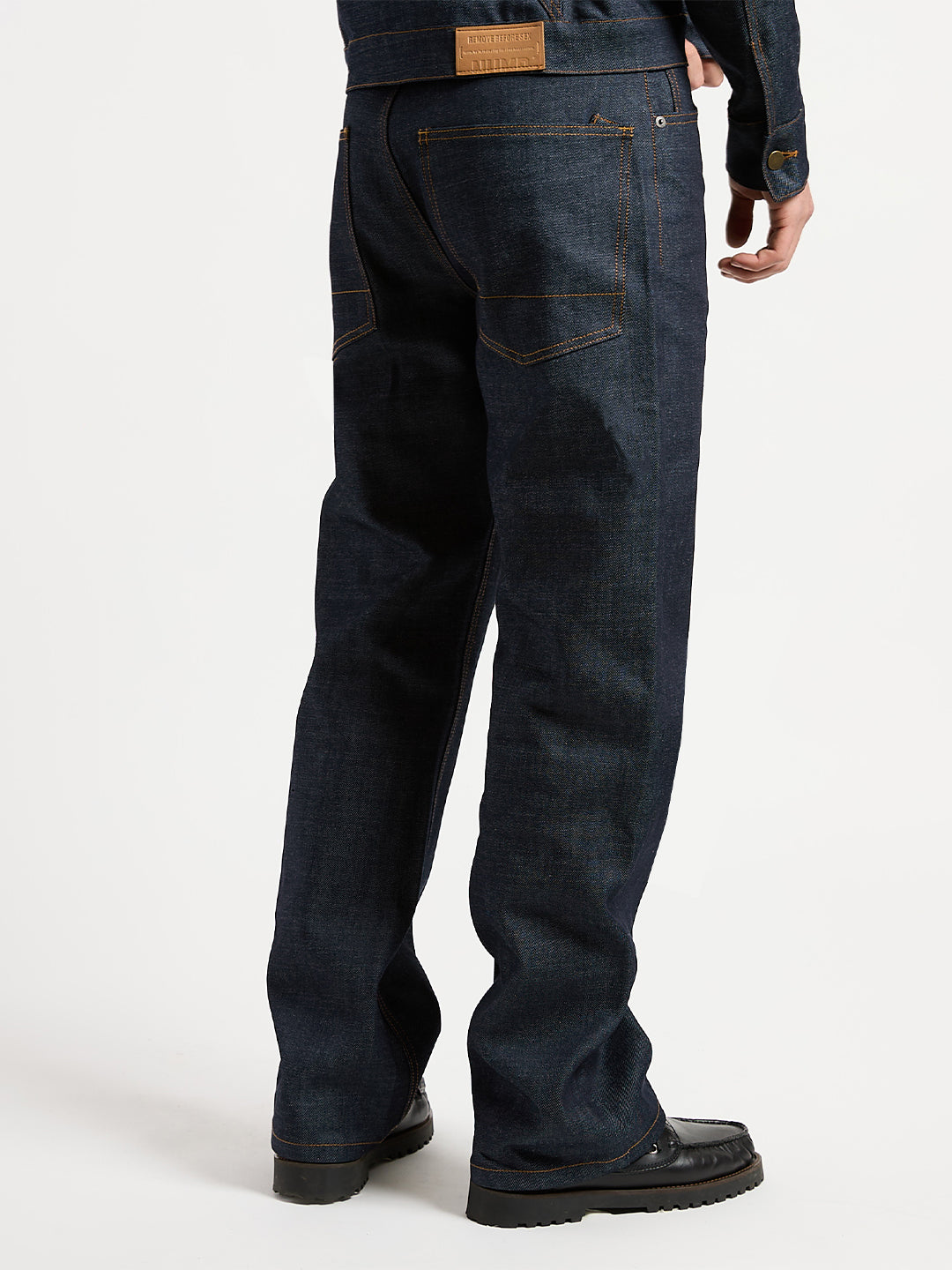 RAW DENIM JEANS