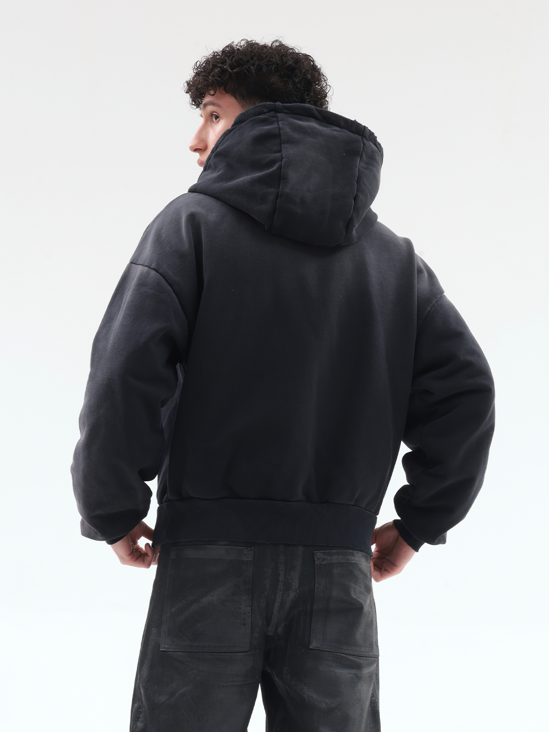 MY PERFECT FADED ZIP HOODIE