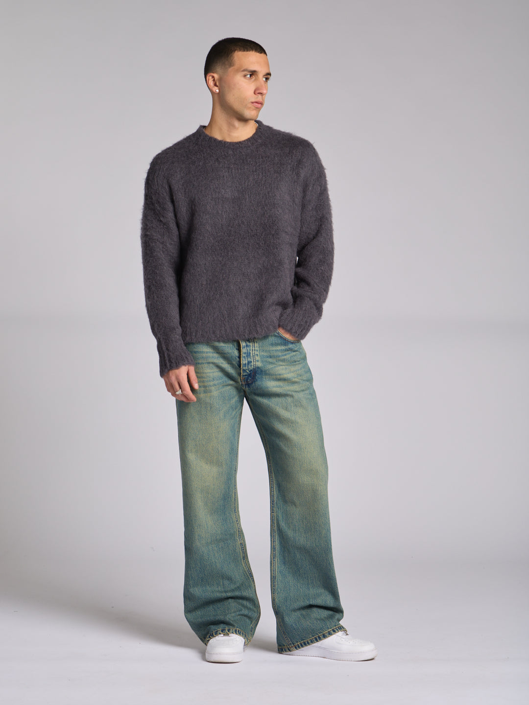 SOFT MOHAIR SWEATER