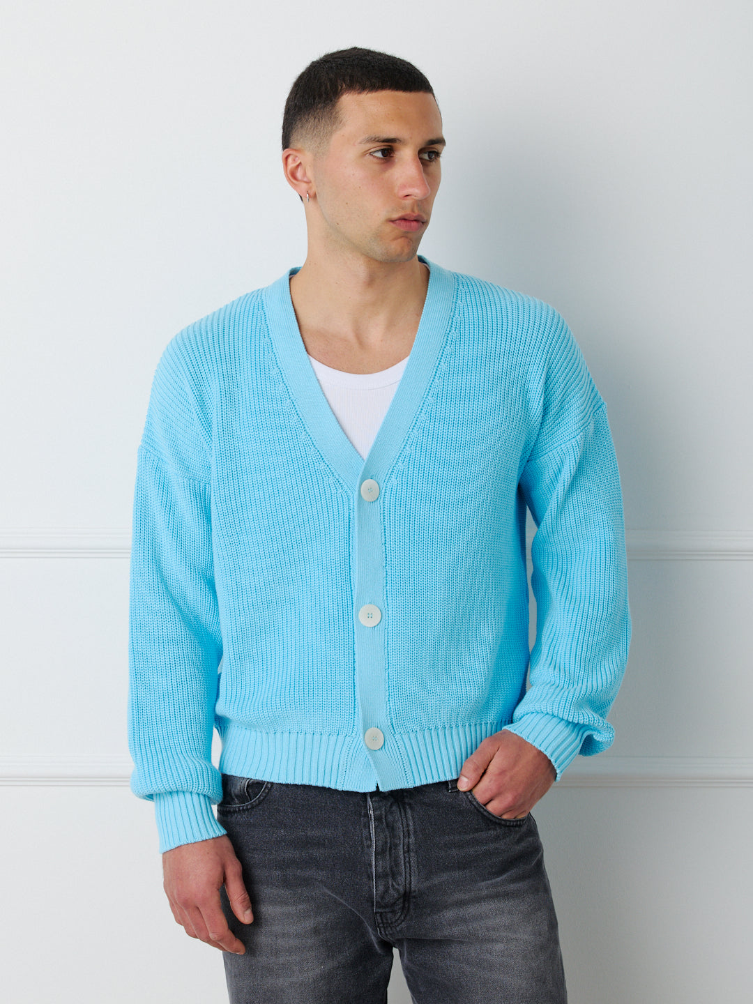 CARDIGAN COTTON SWEATER