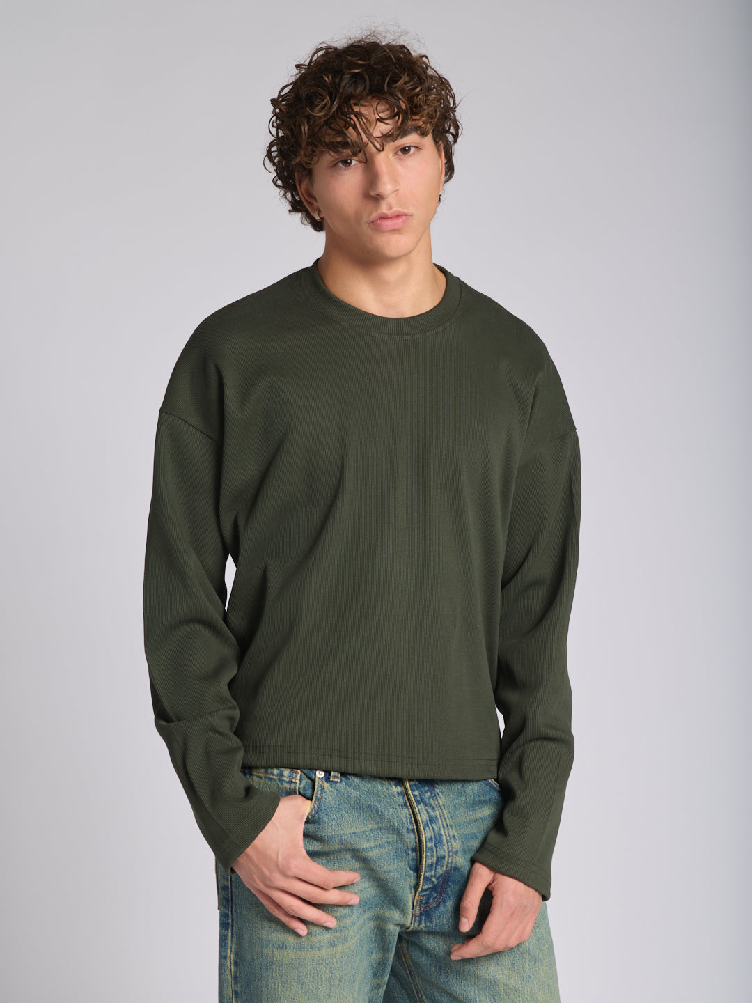 RIBBED LONGSLEEVE