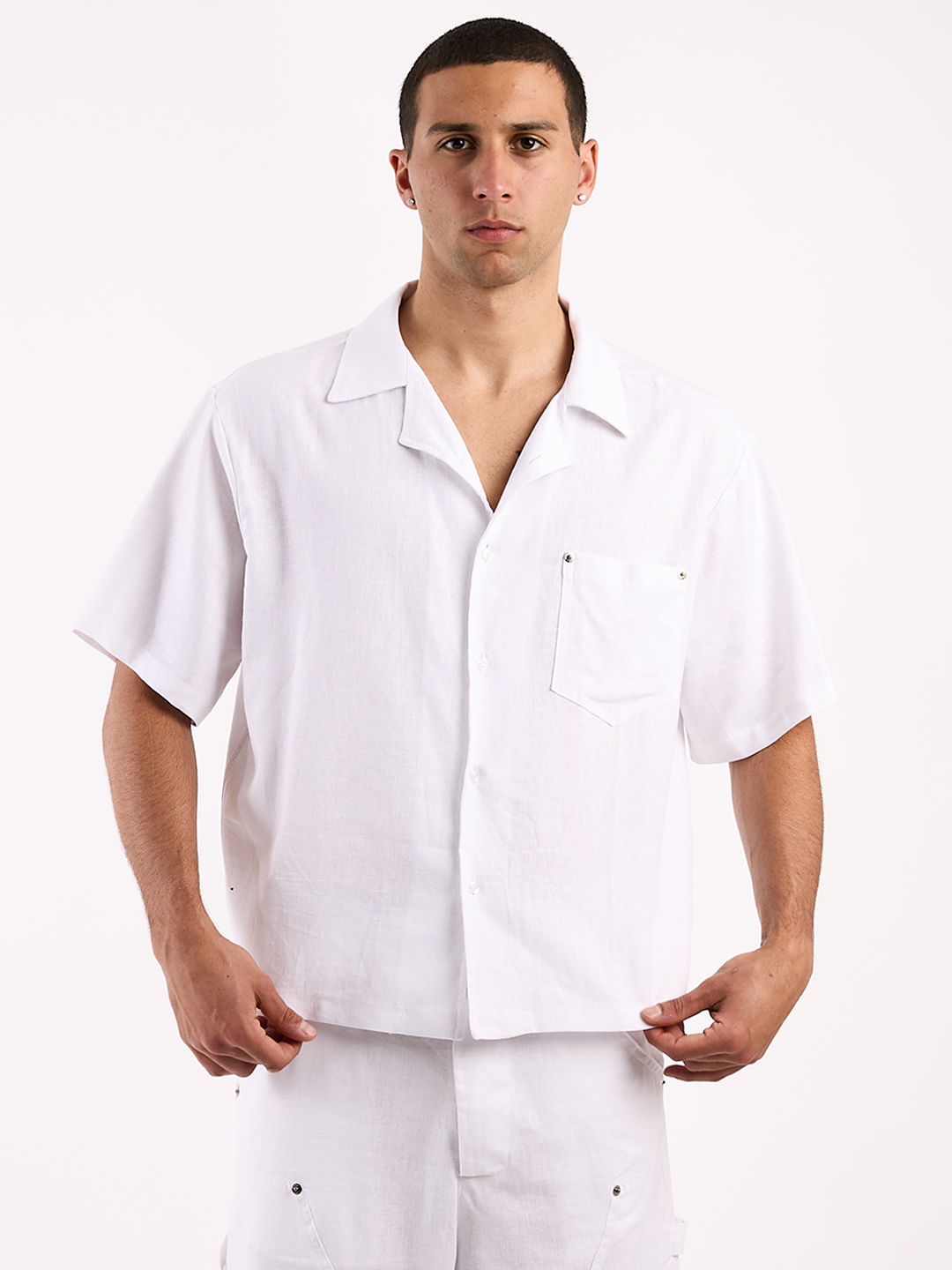 LINEN BOWLING SHIRT