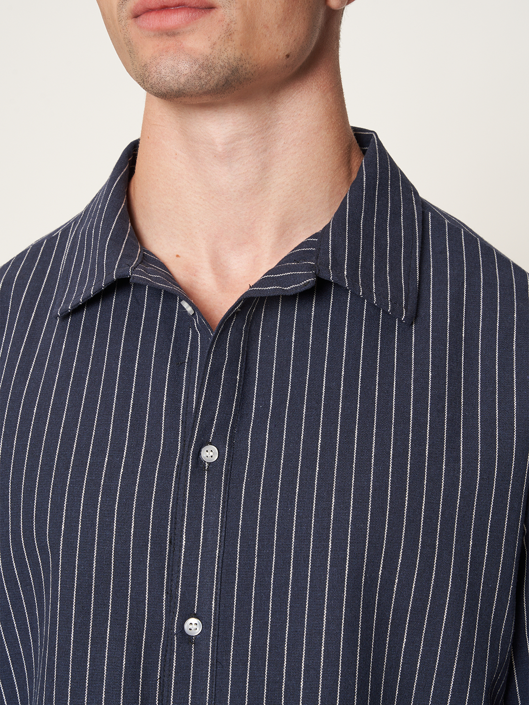 COTTON STRIPES SHIRT