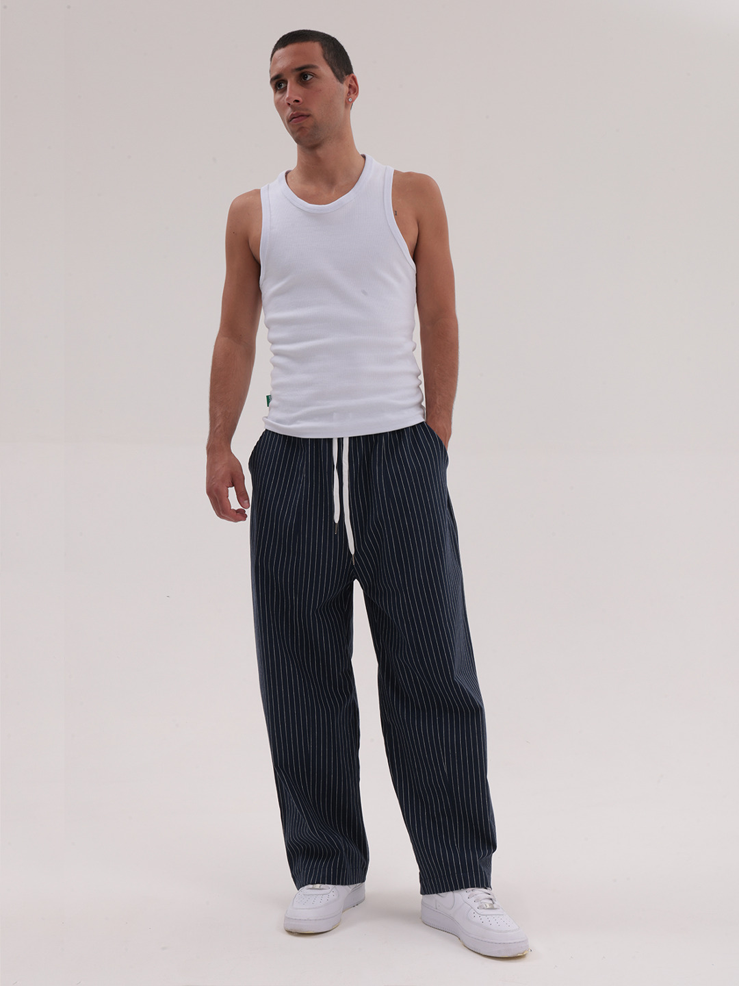 BIGGY TROUSERS 100% Cotone