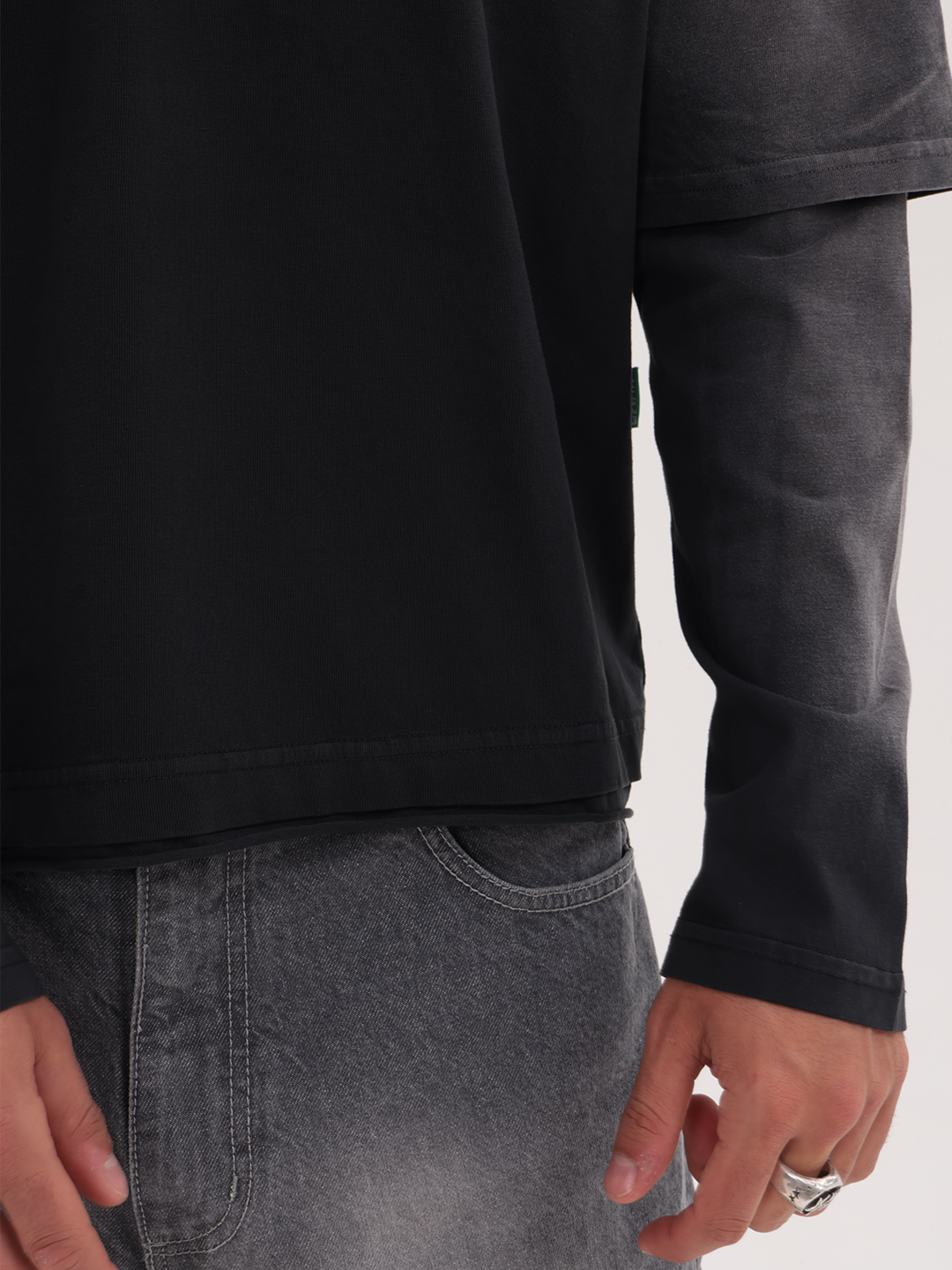 FADED DOUBLE SLEEVE