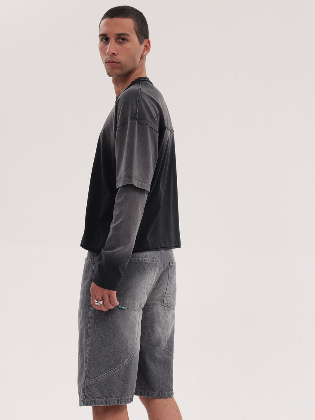 FADED DOUBLE SLEEVE