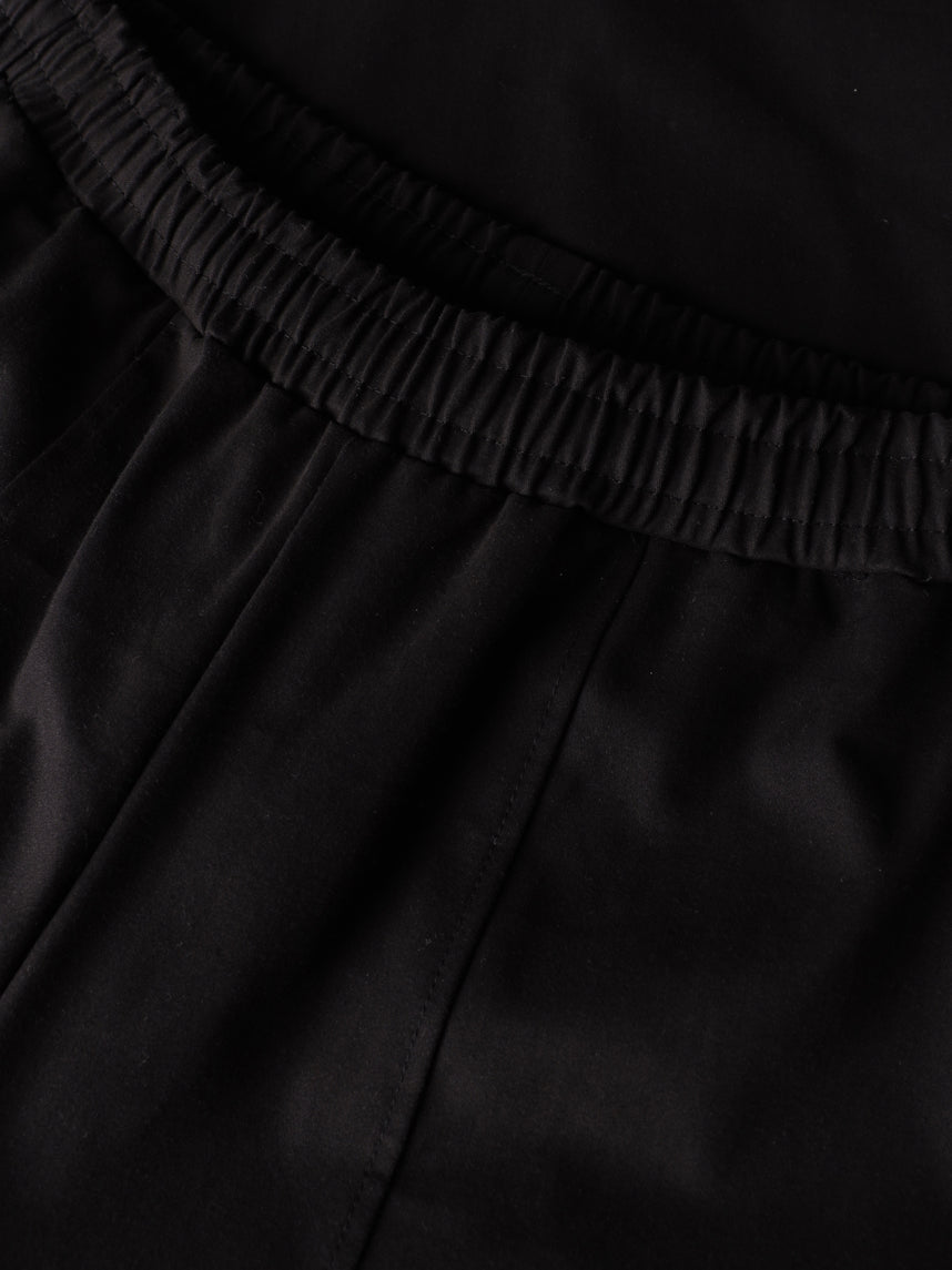 PEACHED GABARDINE BIGGY PANTS
