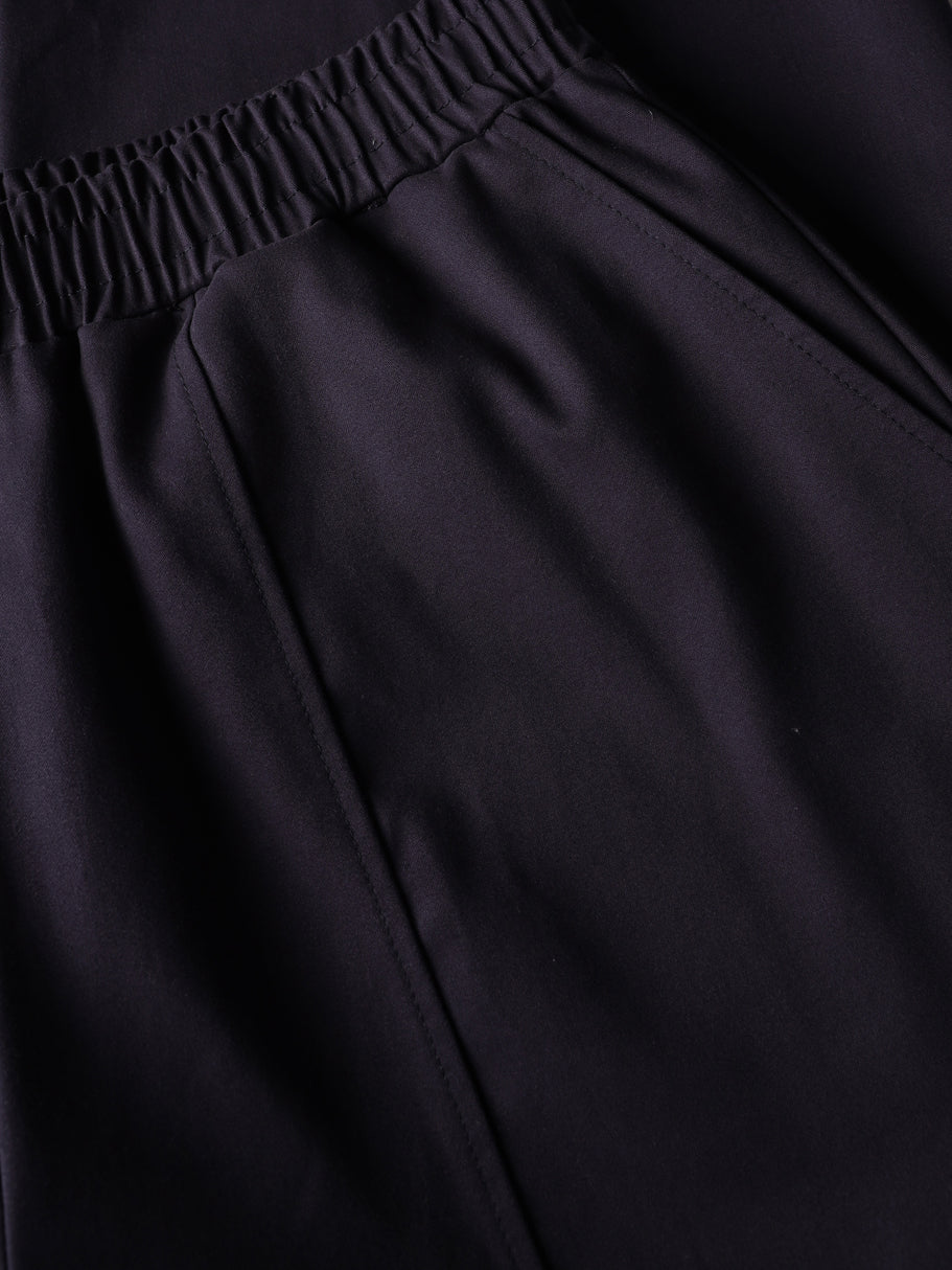 PEACHED GABARDINE BIGGY PANTS