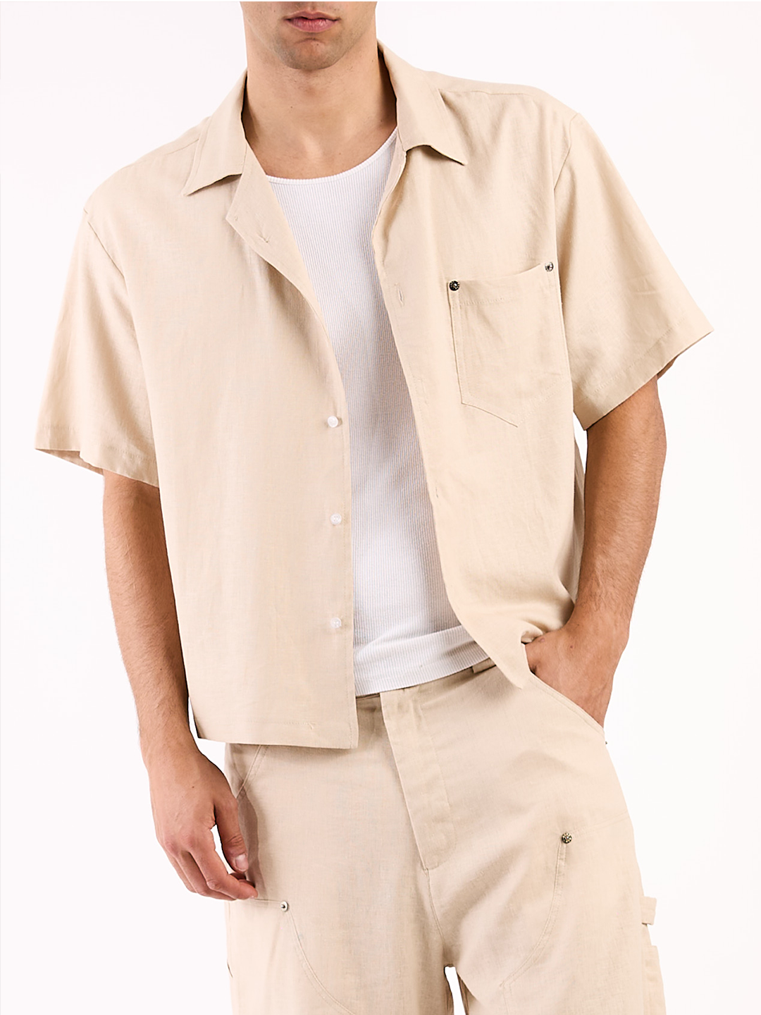 LINEN BOWLING SHIRT