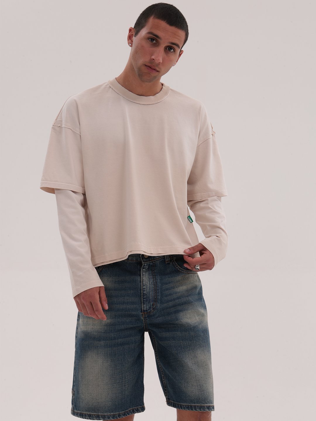 FADED DOUBLE SLEEVE