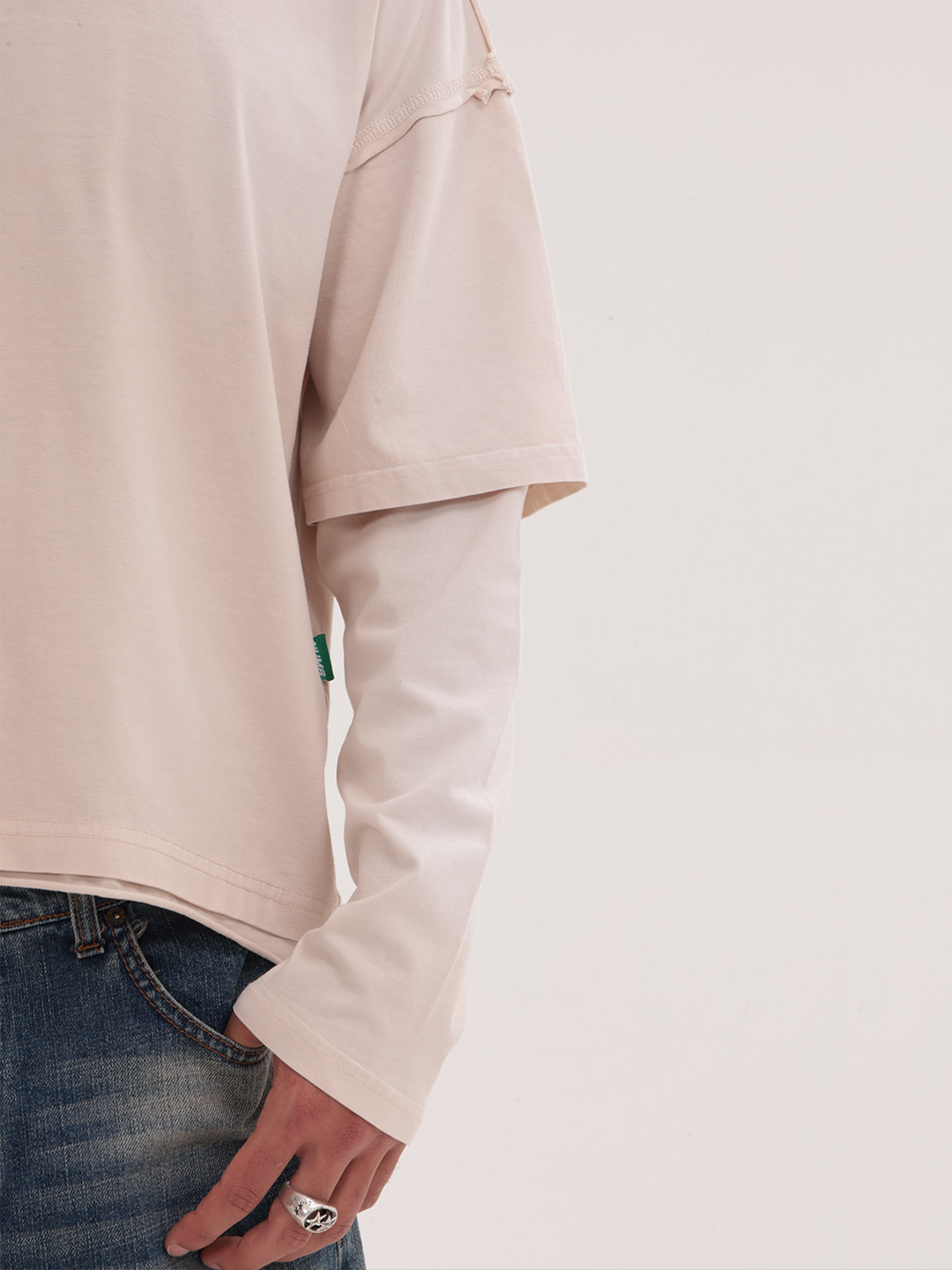 FADED DOUBLE SLEEVE
