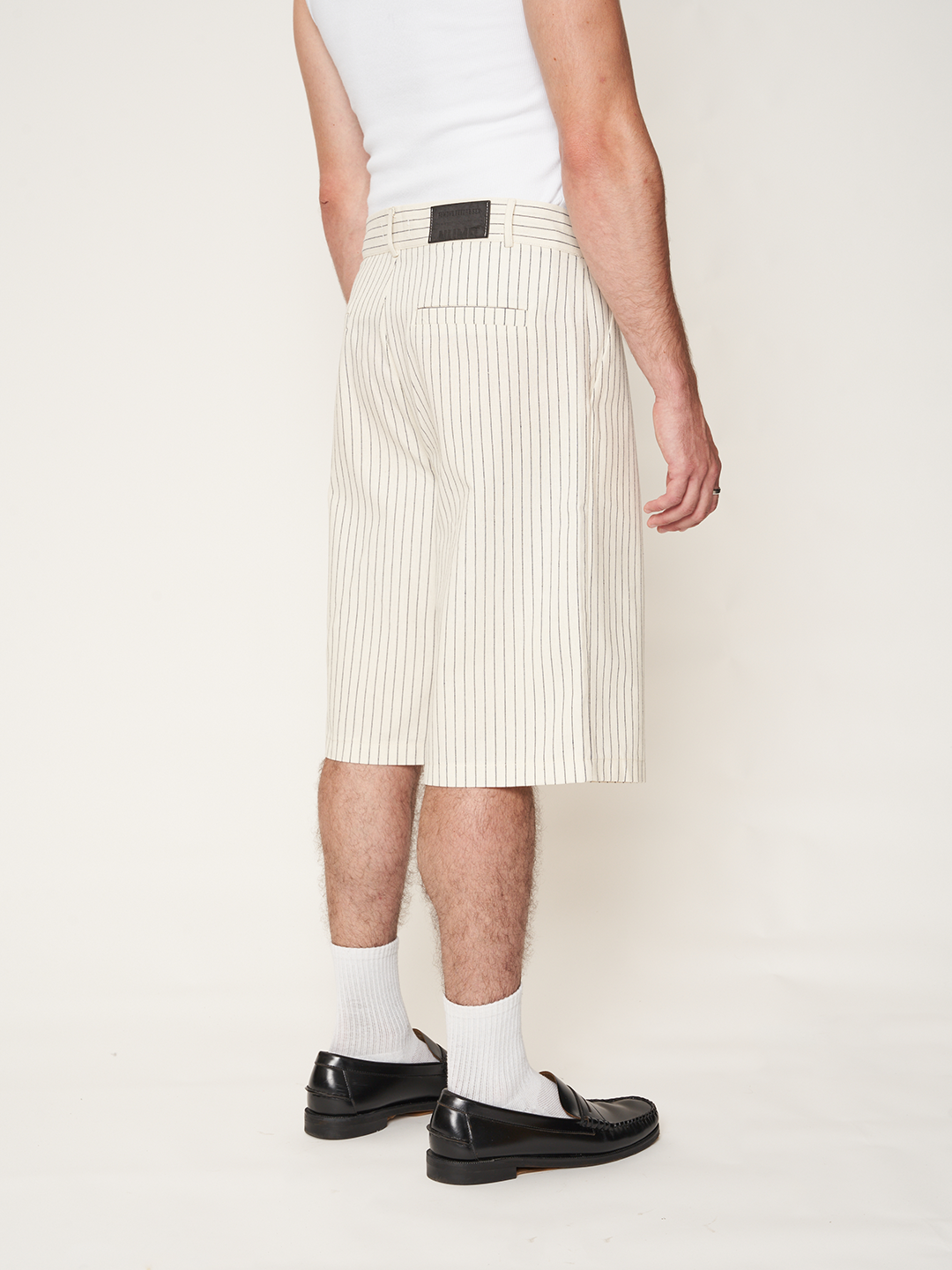 COTTON STRIPES JORTS
