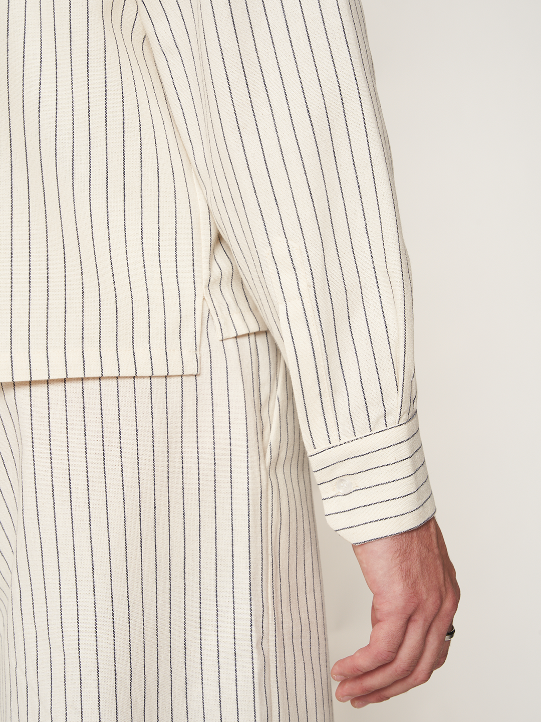 COTTON STRIPES SHIRT