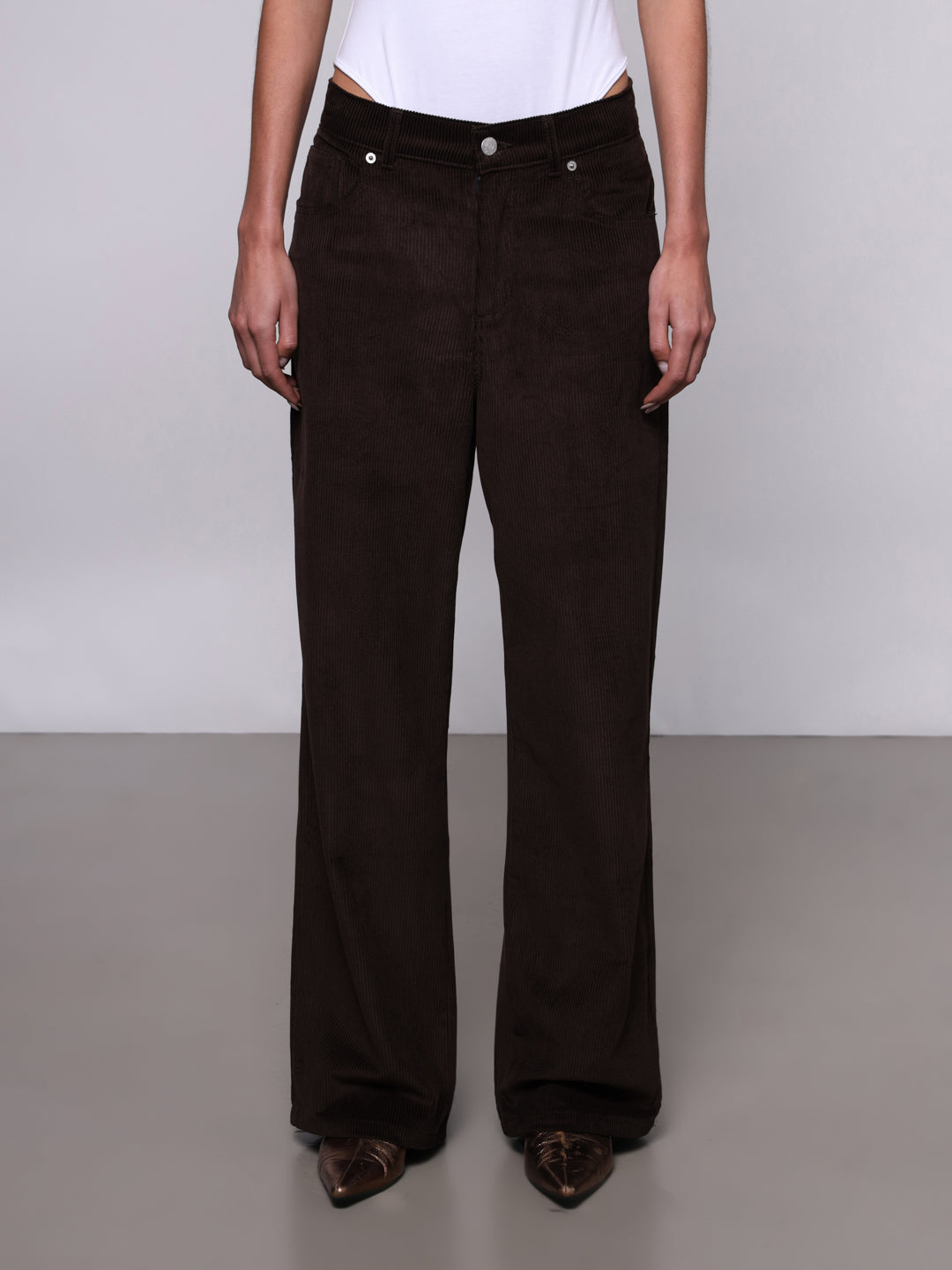 WOMEN'S CORDUROY PALAZZO PANTS