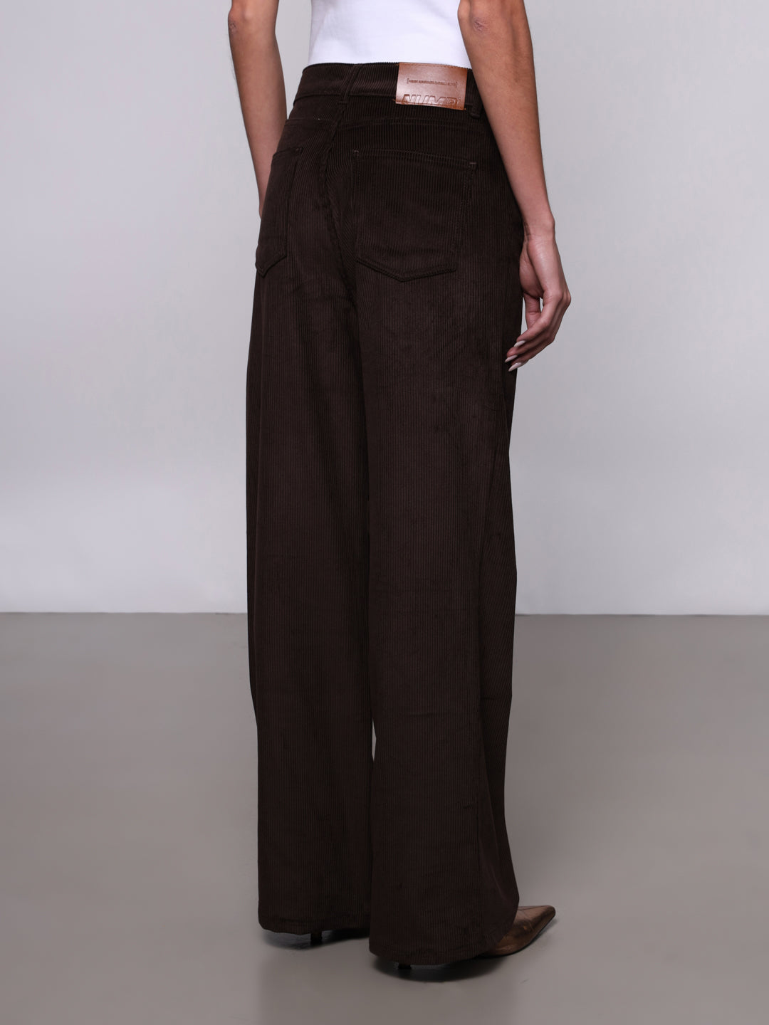 WOMEN'S CORDUROY PALAZZO PANTS