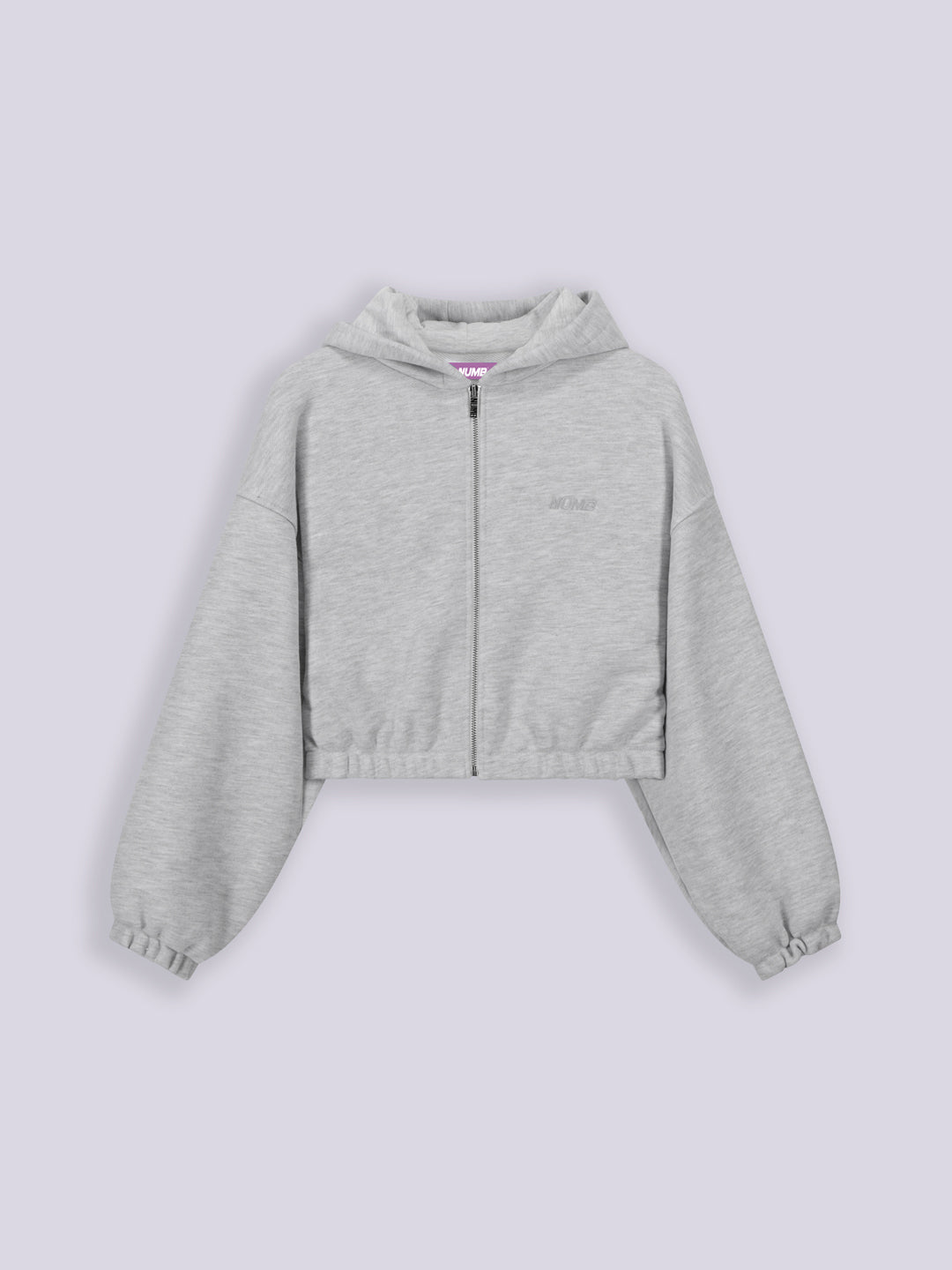 WOMEN'S CROPPED ZIP 500 GSM