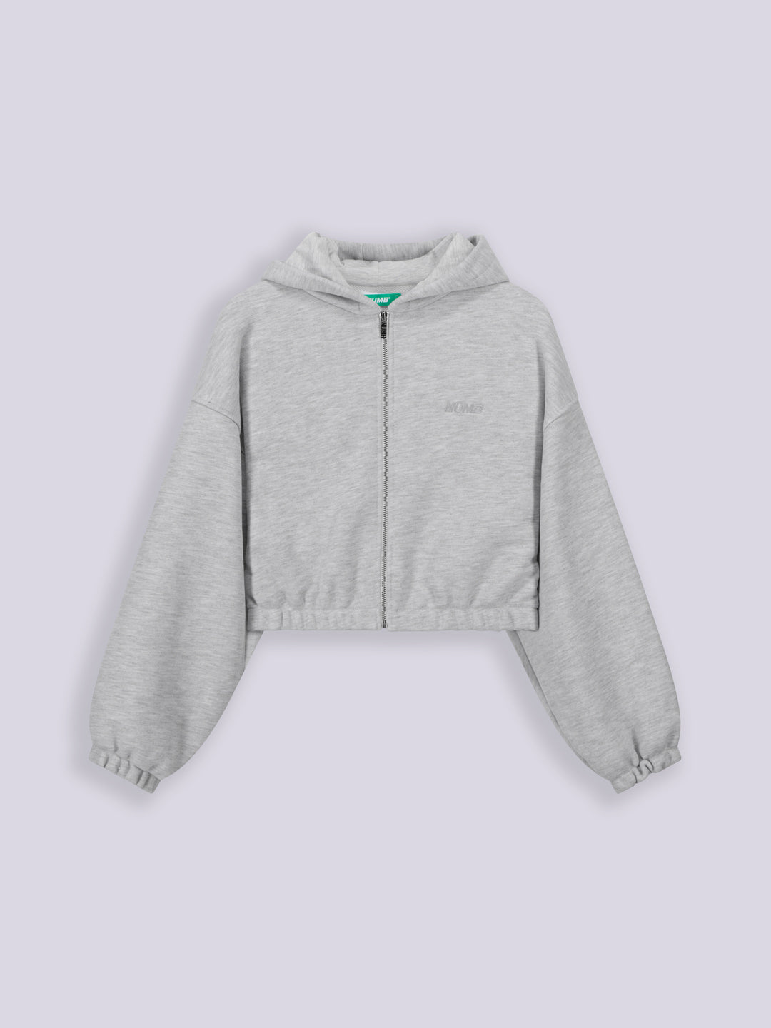 WOMEN'S CROPPED ZIP 500 GSM