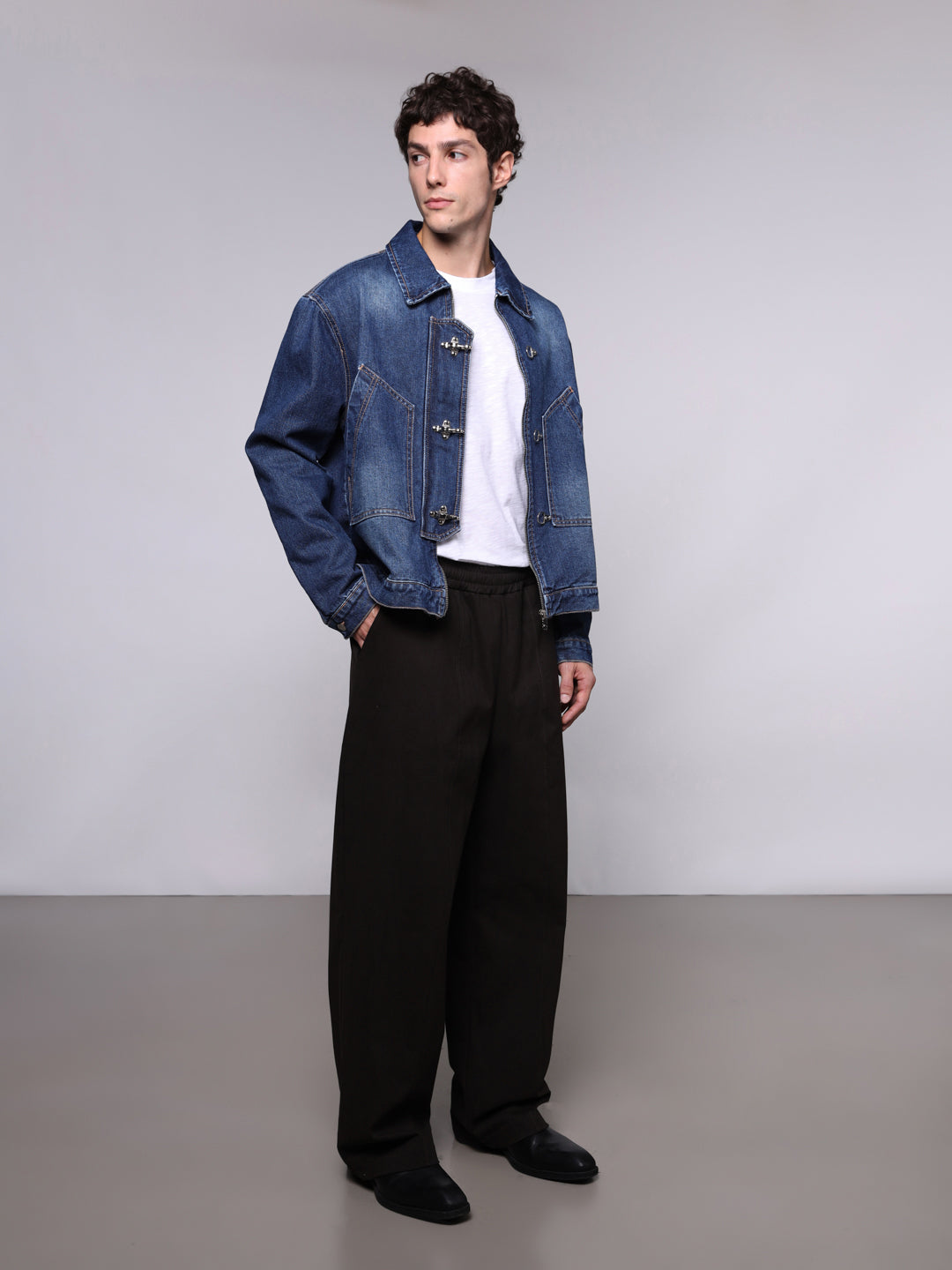 TEXTURED COTTON LONGSLEEVE