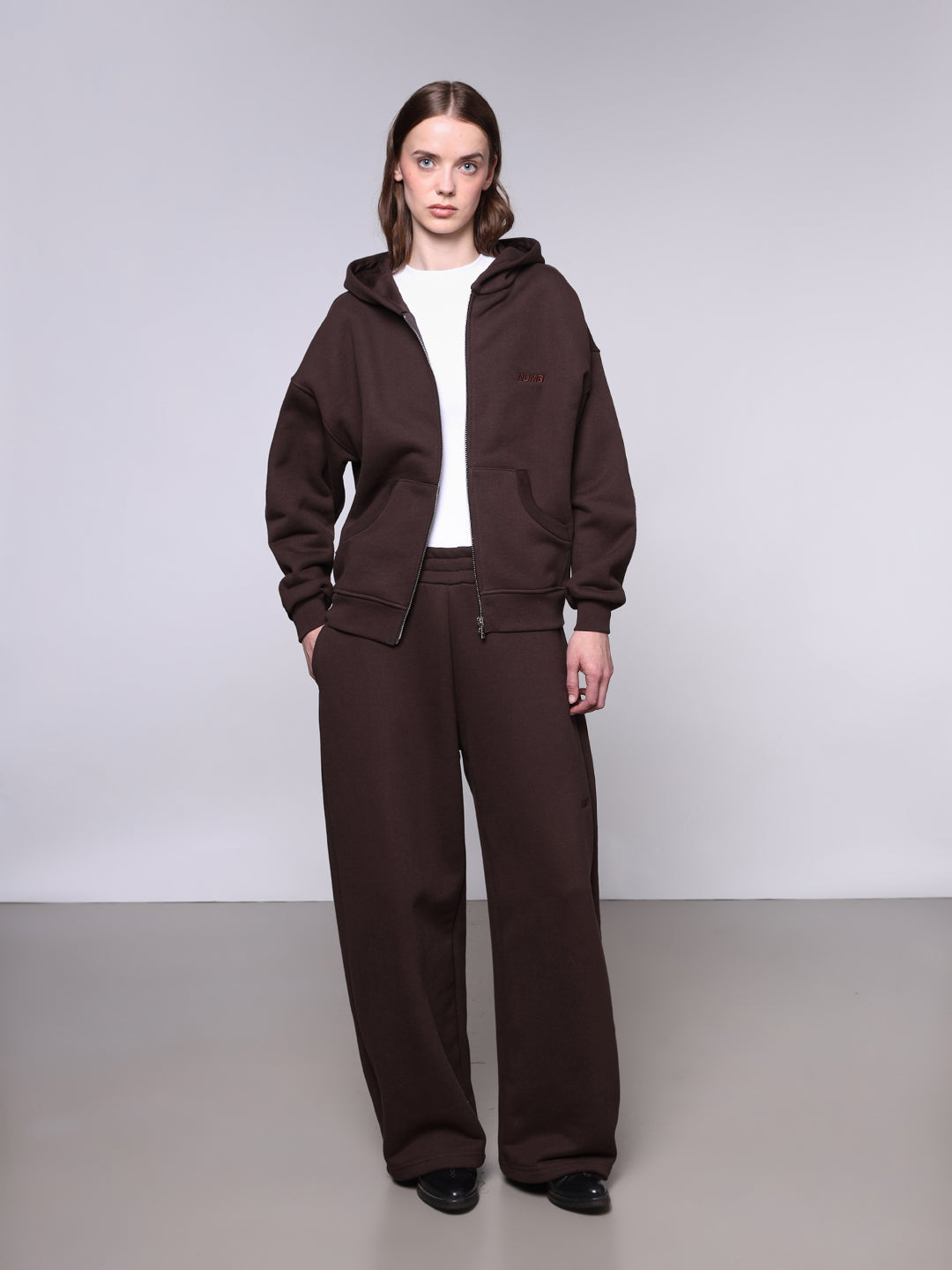 WOMEN'S ZIP HOODIE 500 GSM