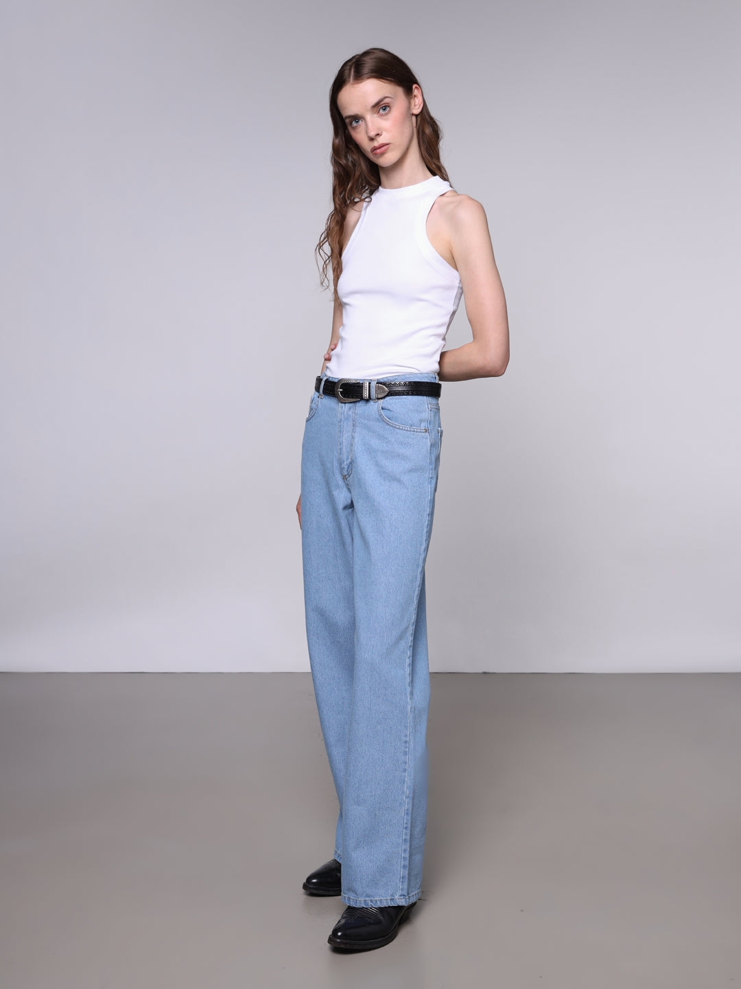 WOMEN'S PALAZZO DENIM