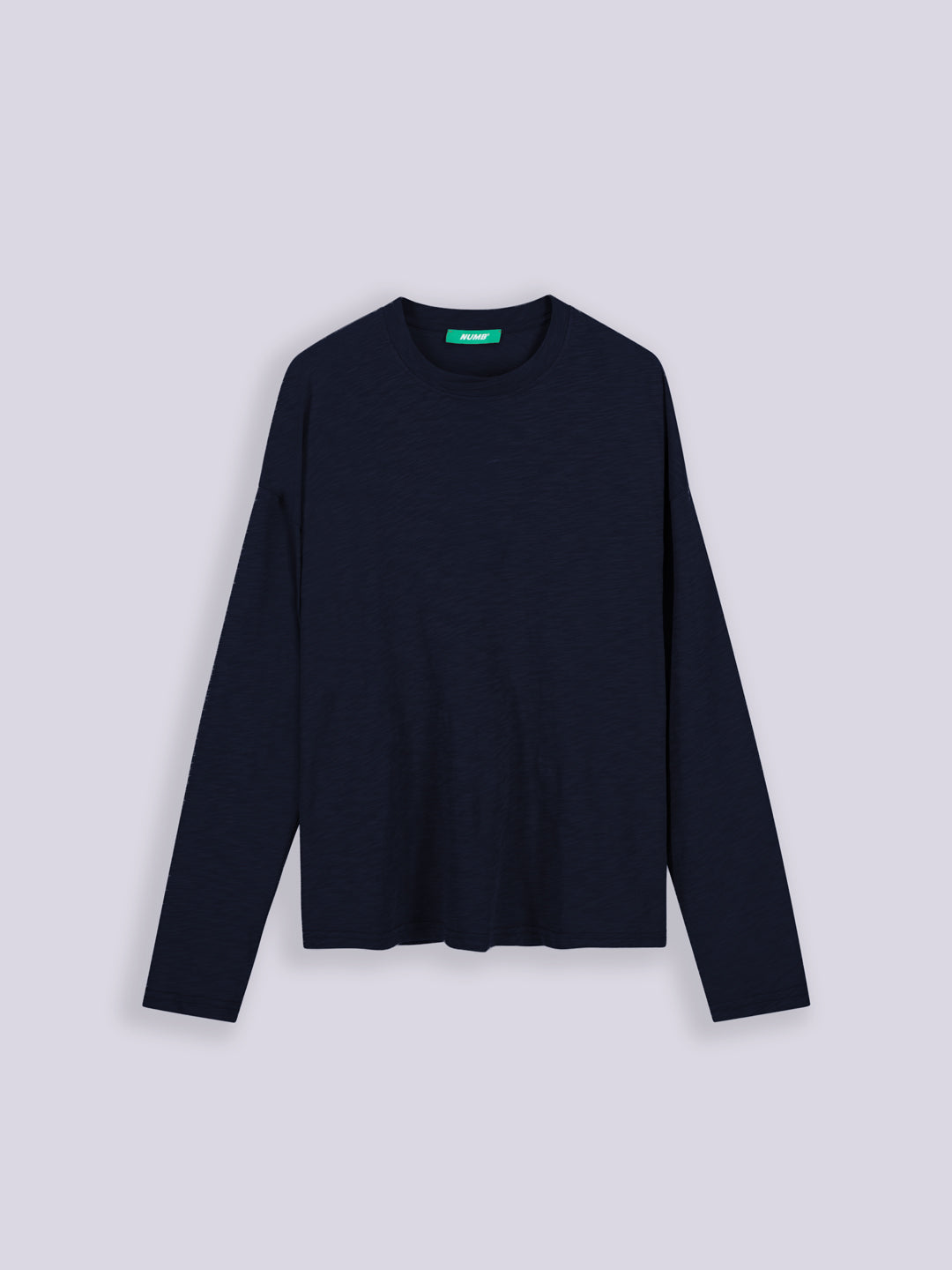 TEXTURED COTTON LONGSLEEVE