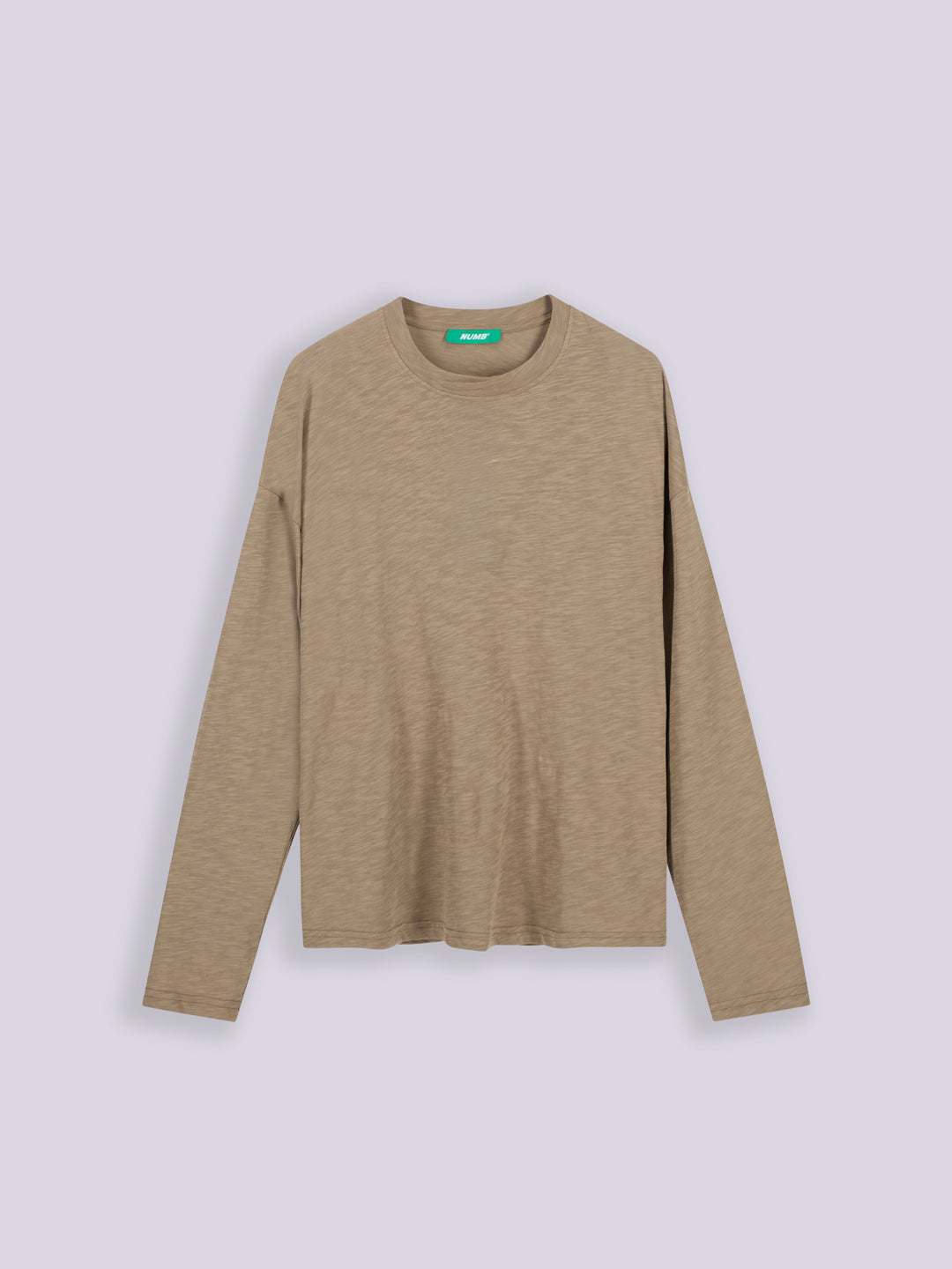 TEXTURED COTTON LONGSLEEVE