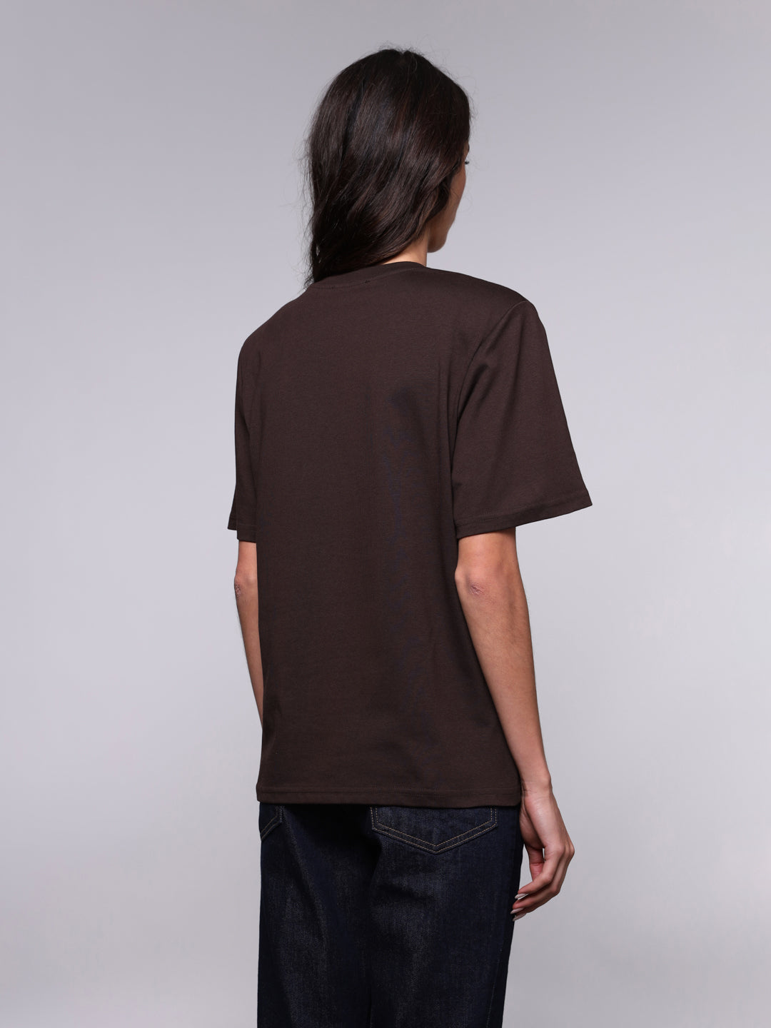 WOMEN'S PADDED SHOULDERS T-SHIRT