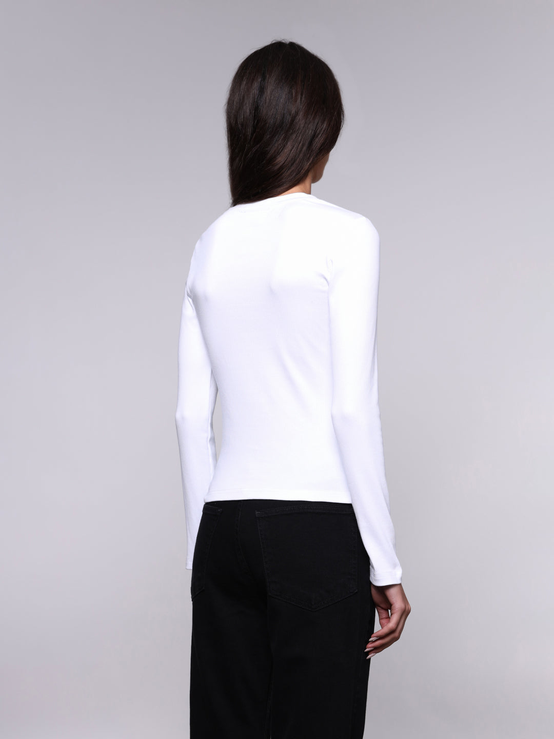 WOMEN'S RIBBED SERAFINO LONG SLEEVE