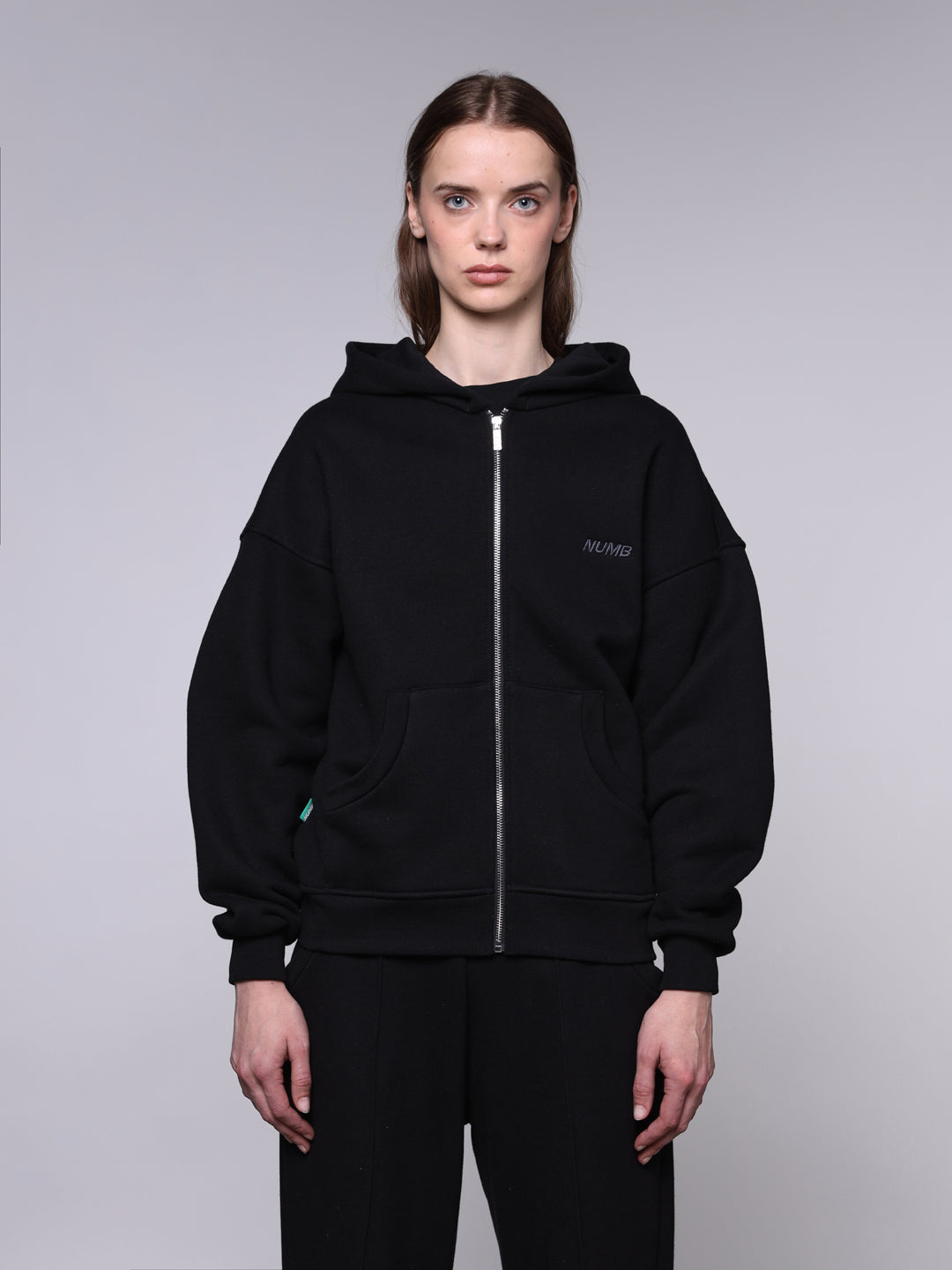 WOMEN'S ZIP HOODIE 500 GSM