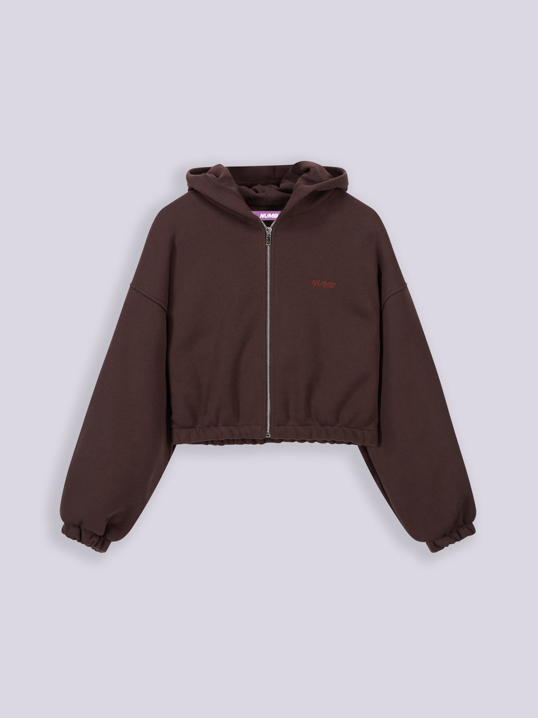 WOMEN'S CROPPED ZIP 500 GSM