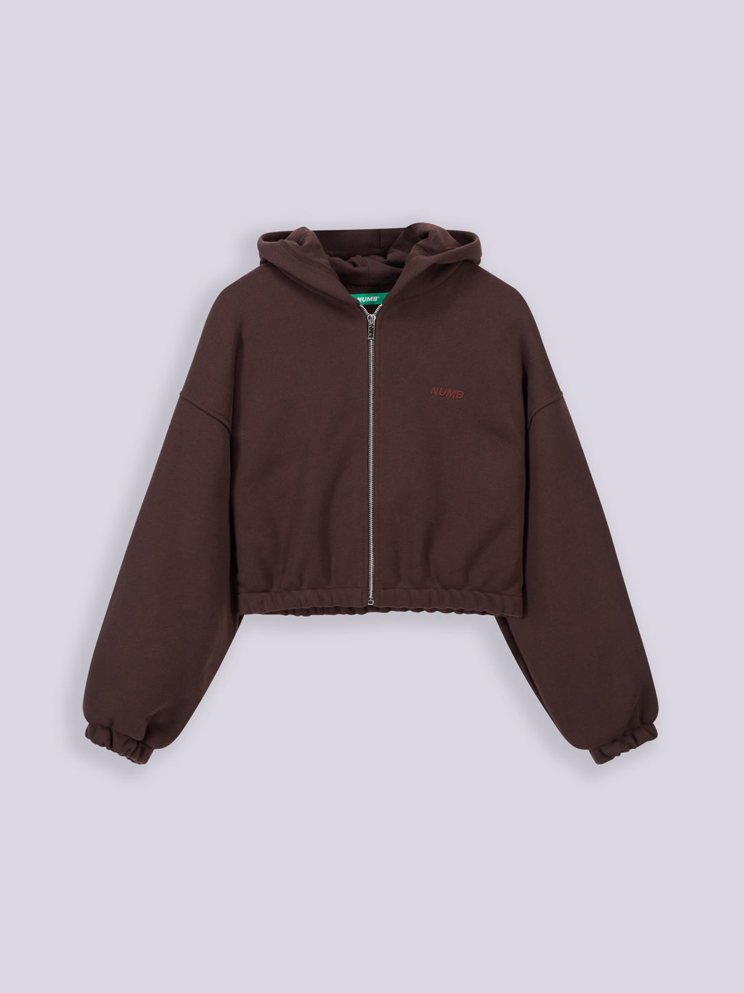WOMEN'S CROPPED ZIP 500 GSM