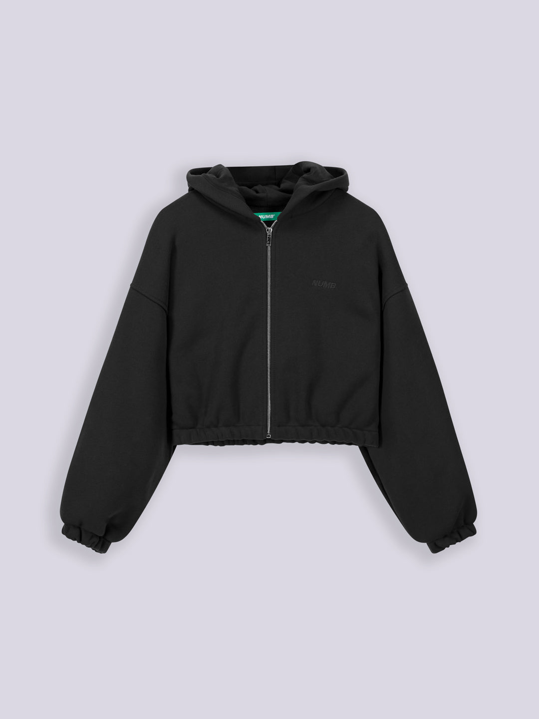 WOMEN'S CROPPED ZIP 500 GSM