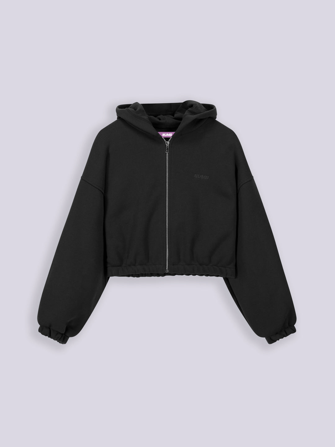 WOMEN'S CROPPED ZIP 500 GSM