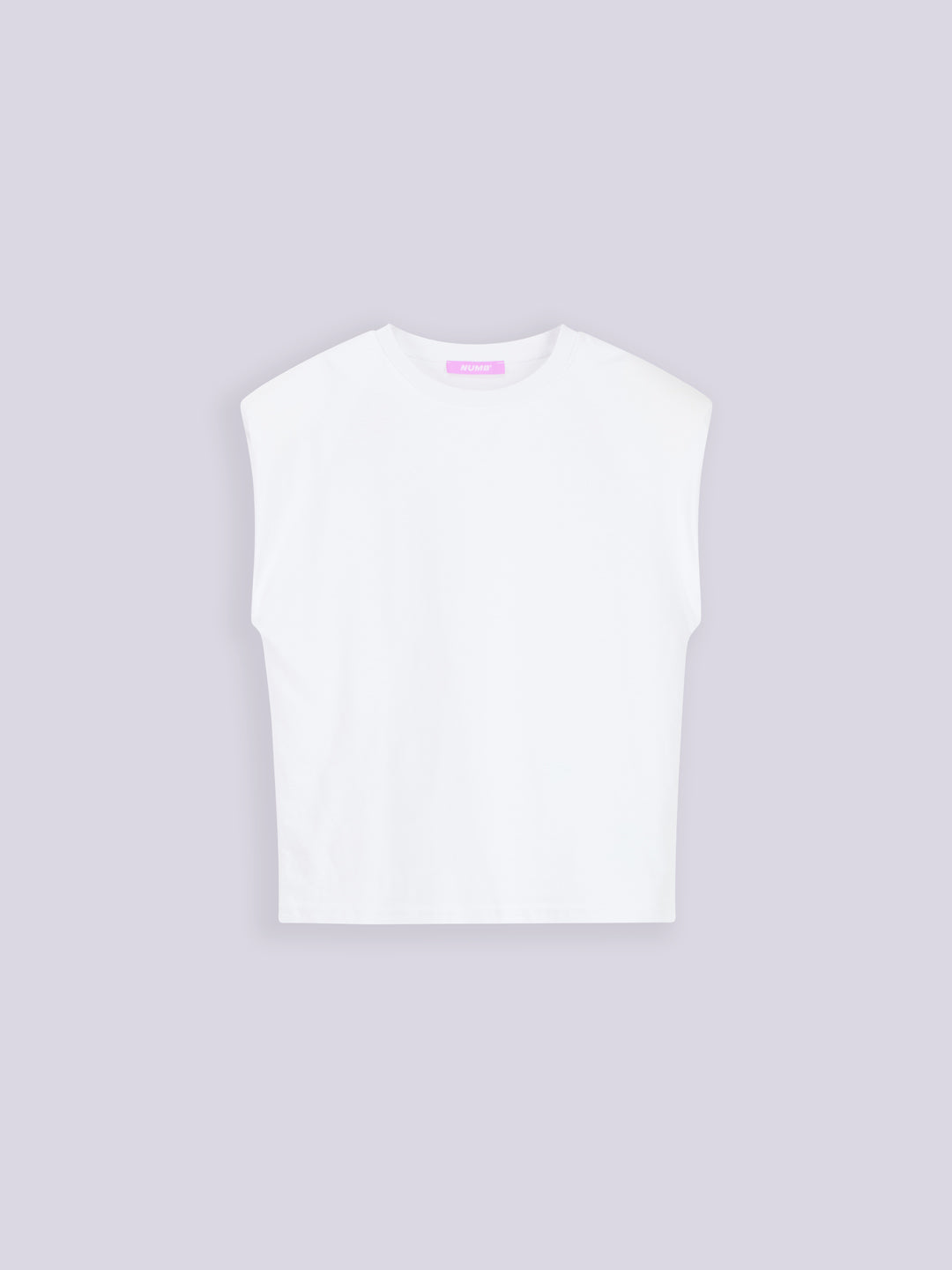 WOMEN'S PADDED SHOULDER SLEEVELESS